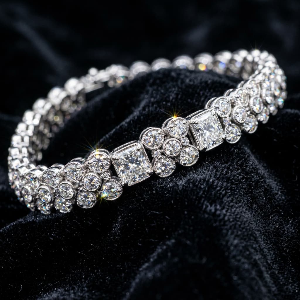 Pulseira Tênis Brilhante